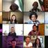Young poets left stunned as Harry and Meghan drop in on Zoom class