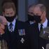 Harry and William seen speaking after Prince Philip's funeral