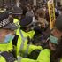 Police and demonstrators clash at 'Kill the Bill' protest in central London