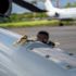 Helicopter carrying Colombian president shot at, leaving bullet holes in fuselage