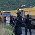 Serbians block roads in Kosovo in protest over license plate restrictions