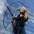 ‘Human swan’ paramotorist Sacha Dench seriously hurt and member of her support staff killed in accident
