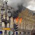 Firefighters battle blaze near tourist hotspot in central Paris