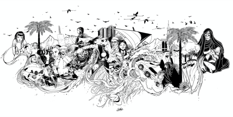 Highlights from the Ras Al-Khaimah Fine Arts Festival