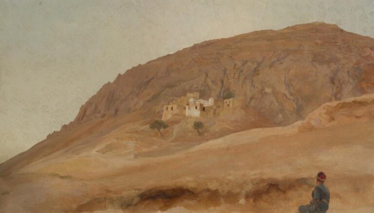 Sketching Syria: Victorian artist’s 19th-century depiction of Damascus’ Mount Qasioun rediscovered