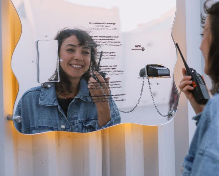 THE BREAKDOWN- Syrian artist Sara Naim discusses plexiglass work ‘Window Scene’