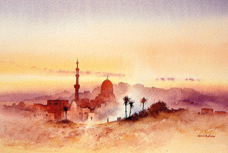 UK artist David Bellamy releases book of Middle Eastern landscapes