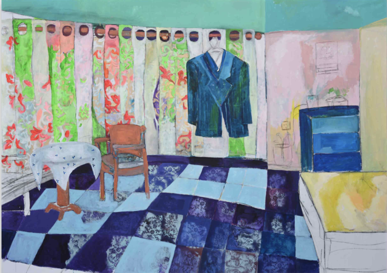 Artist Rana Samara explores intimate space in new exhibit at Zawyeh Gallery