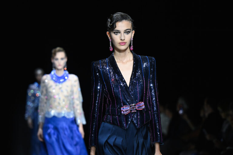 Saudi model Amira Al-Zuhair hits Giorgio Armani, Giambattista Valli runways in Paris