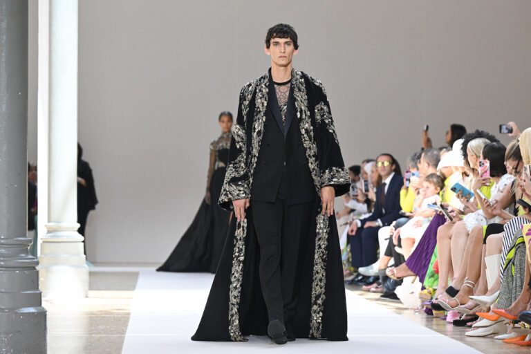 Lebanese designer Elie Saab dazzles with menswear designs in Paris