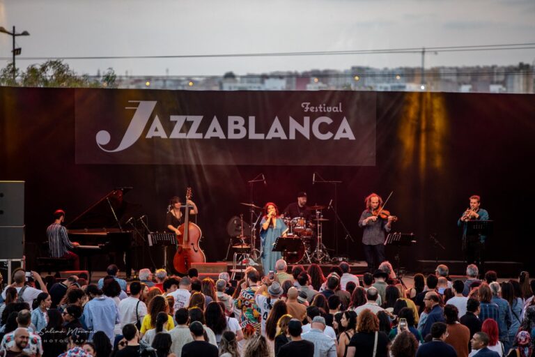 Egyptian British star Natacha Atlas shines at Jazzablanca in Morocco