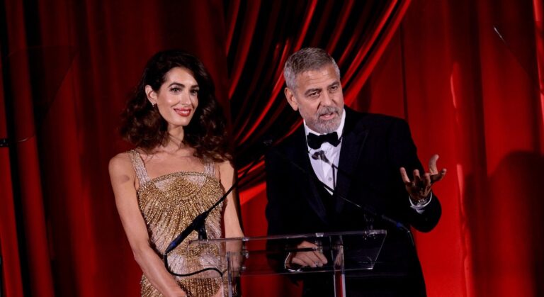 Amal, George Clooney host inaugural Albie Awards