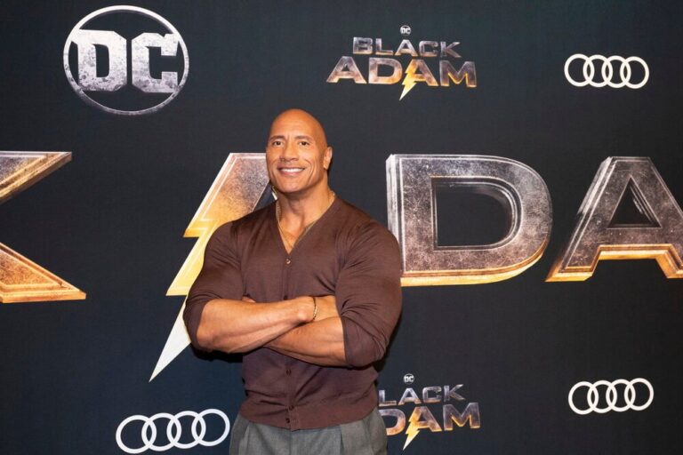 Actor Dwayne Johnson teases new film ‘Black Adam’ to UAE audience