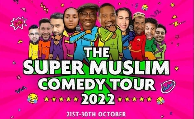 Britain’s ‘Super Muslim Comedy Tour’ creates laughter for a good cause