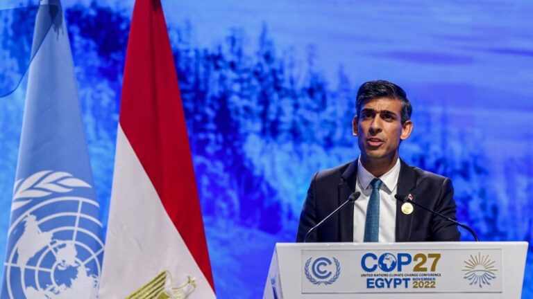 Viral videos of Rishi Sunak’s mysterious rushing out of Egypt’s COP27 stir social media debate